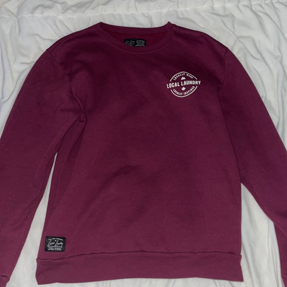 Burgundy Local Laundry Sweatshirt